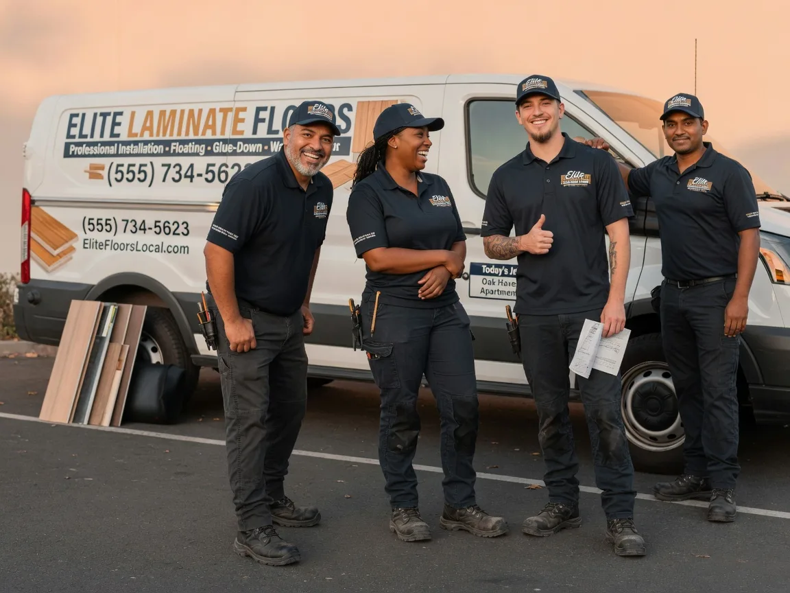 Laminate flooring installation company in Cheshire, OH